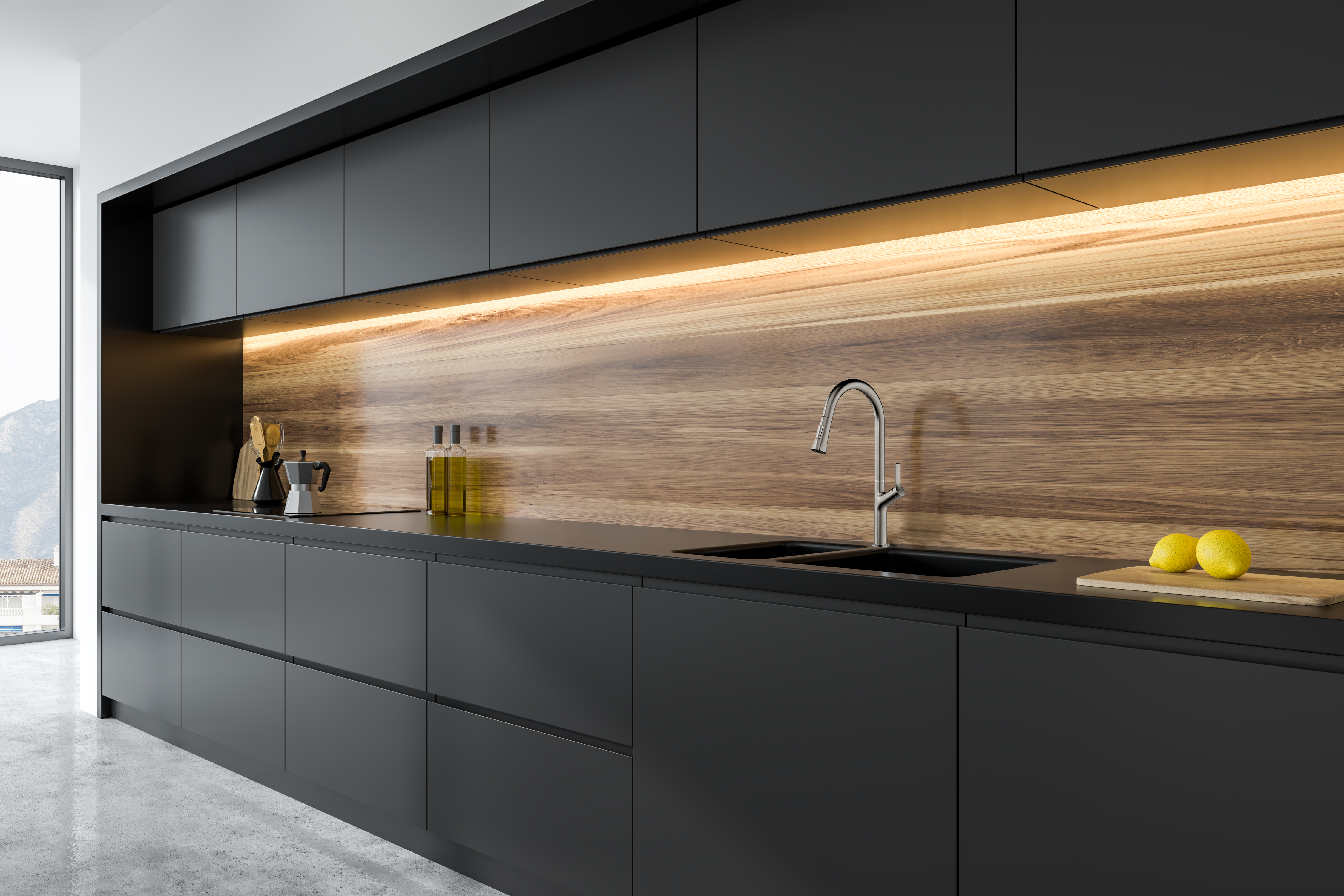 Inox + Collection for a Minimalist Kitchen Space