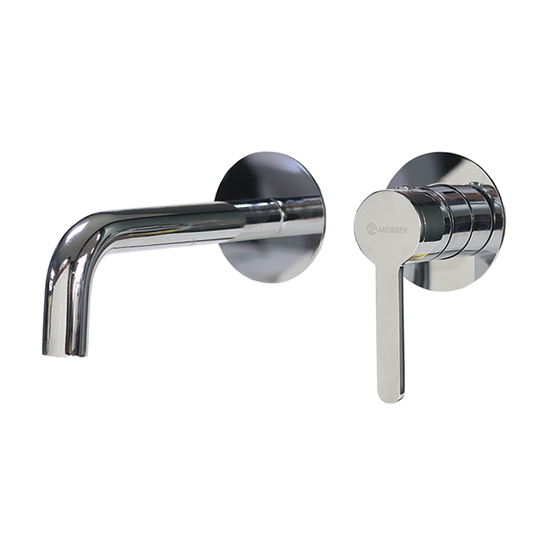 Attivo Wall Mounted Basin Mixer