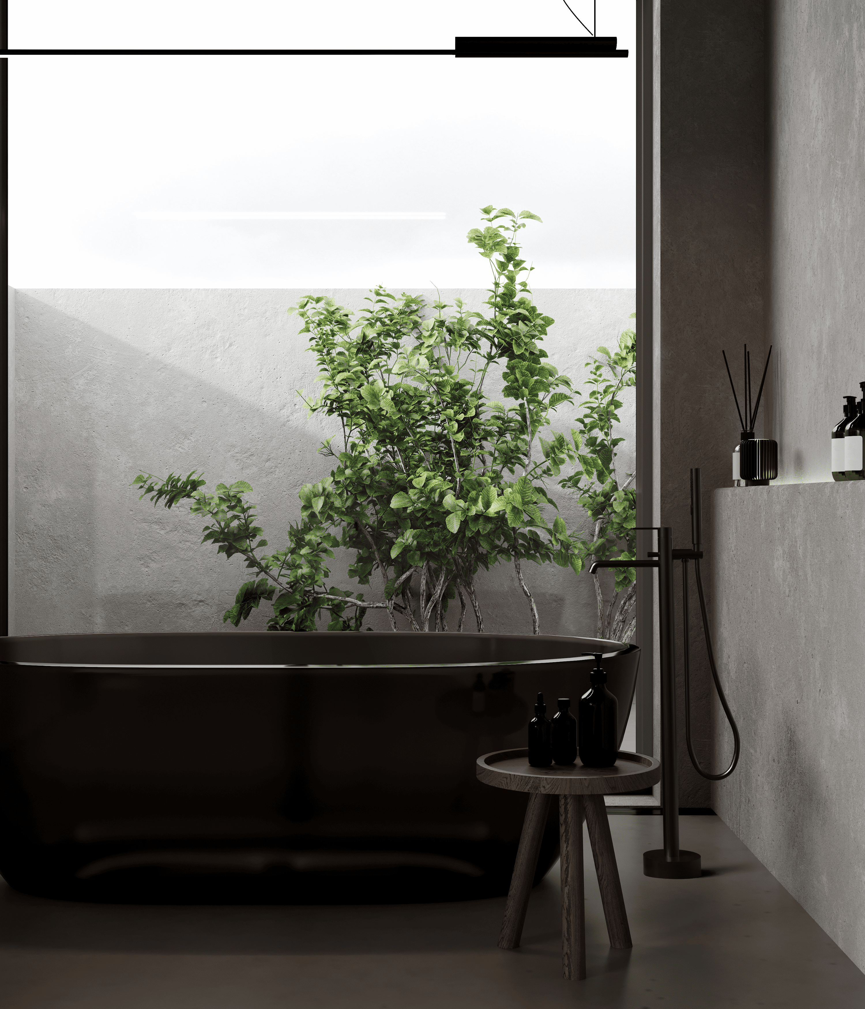 ATTIVO FREESTAND BATH MIXER -BLACK-Camera.png